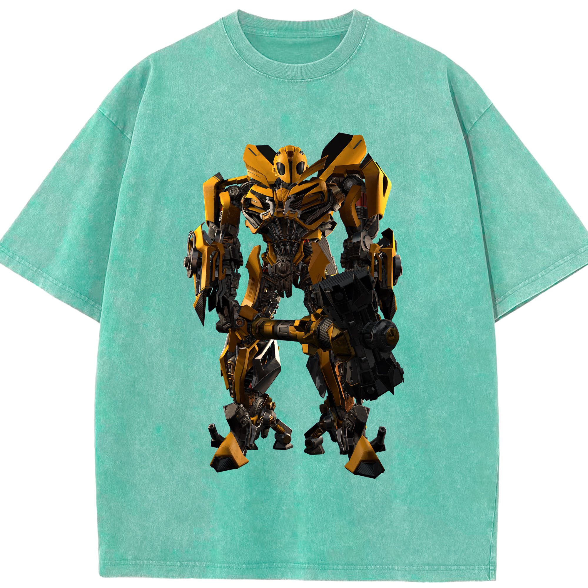 （画像用） Transformers トランスフォーマー 綿100% ヴィンテージ風 半袖Tシャツ（フロントプリント）